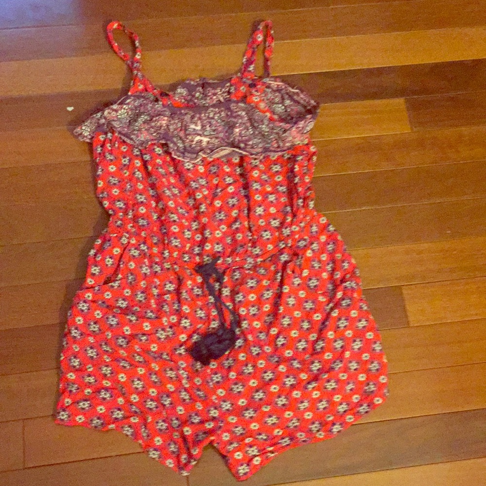 Red romper